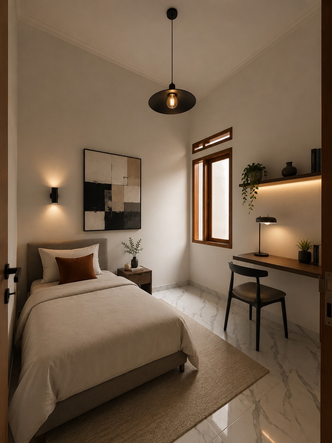 Kamar 2 Cluster Sukamukti Islamic Tipe 36