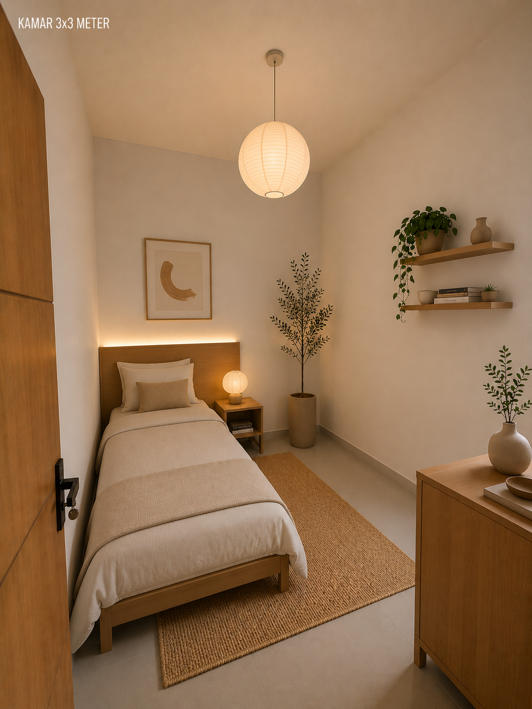 Kamar Cluster Sukamukti Islamic Tipe 45